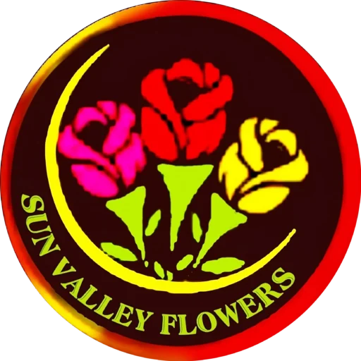 Sun Valley Flower Shop Logo Situated in Dubai