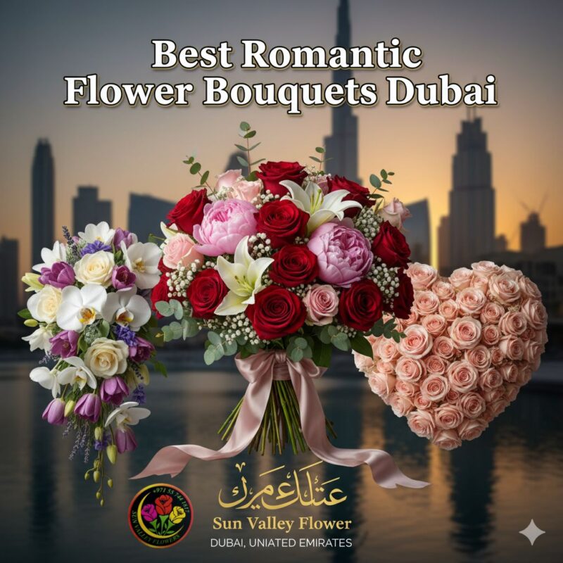 Best romantic flower bouquets Dubai